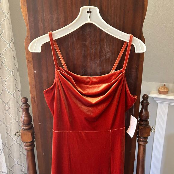 Birdy Grey Ash Dress
Velvet Burnt Orange - Picture 2 of 12